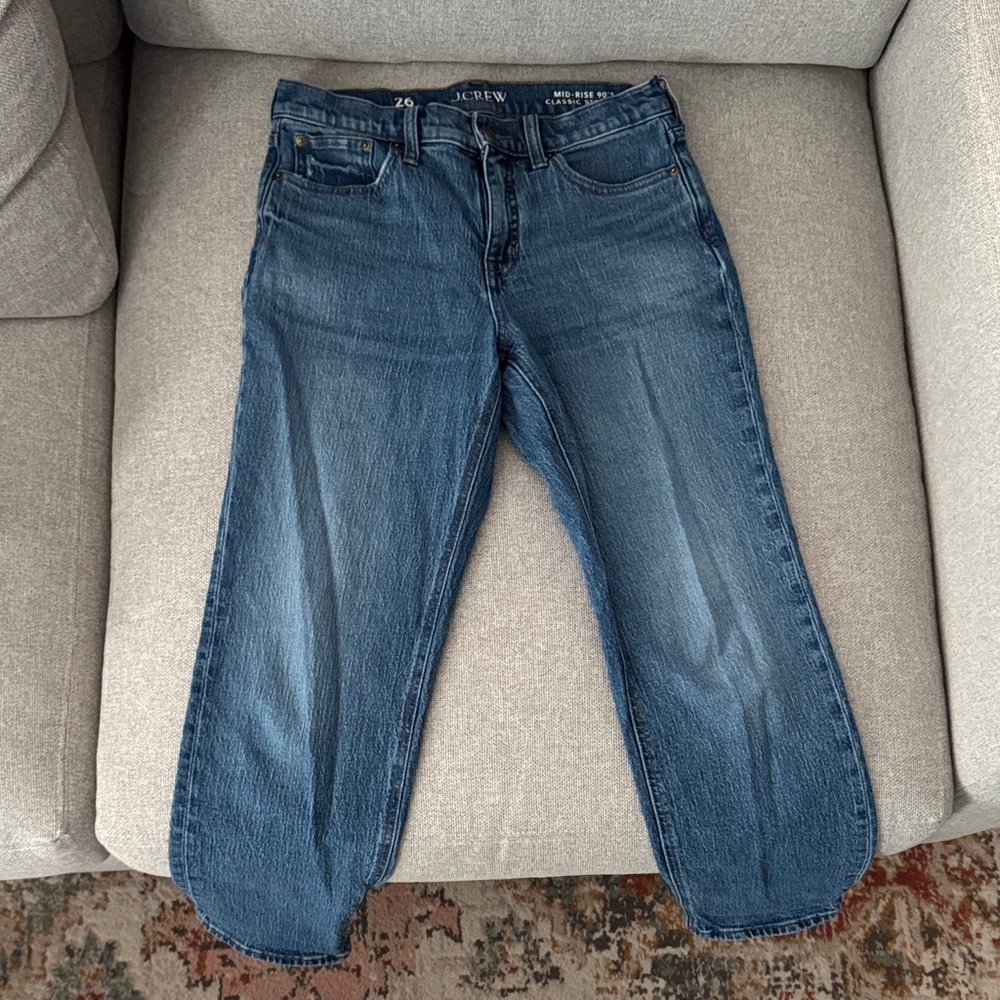 J. Crew Classic Indigo Jeans